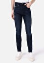 thumb-Afficher les détails de 035 Ryan Pantalon Bleu Foncé   En  Skinny Fit Homme