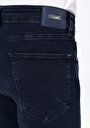 thumb-Afficher les détails de 035 Ryan Pantalon Bleu Foncé   En  Skinny Fit Homme