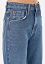 thumb-Afficher les détails de 884 Lauren Pantalon Bleu   En  Straight Fit Femme