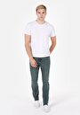 thumb-Afficher les détails de 044 Karl Pantalon Bleu Straight Leg Low Rise En Jean Straight Fit Homme