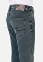 thumb-Afficher les détails de 044 Karl Pantalon Bleu Straight Leg Low Rise En Jean Straight Fit Homme