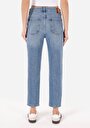 thumb-Afficher les détails de 891 Maya Pantalon Denim   En  Slim Fit Femme