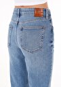 thumb-Afficher les détails de 891 Maya Pantalon Denim   En  Slim Fit Femme