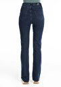 thumb-Afficher les détails de 791 Monica Pantalon Bleu   En  Regular Fit Femme