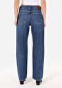 thumb-Afficher les détails de 880 Elisa Pantalon Denim   En  Straight Fit Femme