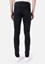 thumb-Afficher les détails de 041 Danny Pantalon Noir Slim Leg Low Rise En  Slim Fit Homme