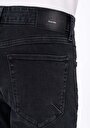 thumb-Afficher les détails de 041 Danny Pantalon Noir Slim Leg Low Rise En  Slim Fit Homme