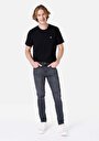 thumb-Afficher les détails de 041 Danny Pantalon Noir Slim Leg Low Rise En  Slim Fit Homme