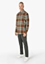 thumb-Afficher les détails de Chemise À Manches Longues Kaki Regular Fit   Homme