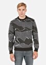 thumb-Afficher les détails de Pull Vert Regular Fit Manches Longues  Homme