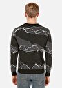 thumb-Afficher les détails de Pull Vert Regular Fit Manches Longues  Homme