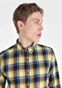 thumb-Afficher les détails de Chemise À Manches Longues Marine Slim Fit   Homme