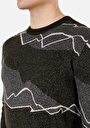 thumb-Afficher les détails de Pull Vert Regular Fit Manches Longues  Homme
