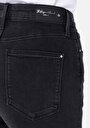 thumb-Afficher les détails de 791 Monica Pantalon Noir   En  Regular Fit Femme