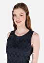 thumb-Afficher les détails de Robe Marine Slim Fit    Femme