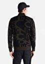thumb-Afficher les détails de Cardigan Tricot Noir Regular Fit Homme