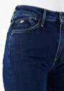 thumb-Afficher les détails de 791 Monica Pantalon Bleu Bootcut Medium Rise En  Regular Fit Femme