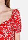 thumb-Afficher les détails de Robe Rouge Regular Fit    Femme