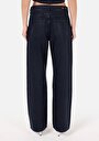 thumb-Afficher les détails de 975 Ella Pantalon Bleu Foncé   En  Regular Fit Femme