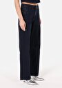 thumb-Afficher les détails de 975 Ella Pantalon Bleu Foncé   En  Regular Fit Femme