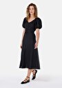 thumb-Afficher les détails de Robe Noir Regular Fit    Femme