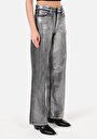 thumb-Afficher les détails de 970 Berry Pantalon Noir   En  Regular Fit Femme