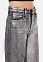 thumb-Afficher les détails de 970 Berry Pantalon Noir   En  Regular Fit Femme