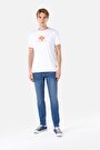 thumb-Afficher les détails de 041 Danny Pantalon Bleu   En  Slim Fit Homme