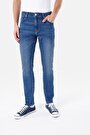 thumb-Afficher les détails de 041 Danny Pantalon Bleu   En  Slim Fit Homme