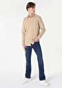 thumb-Afficher les détails de Chemise À Manches Longues Beige Regular Fit   Homme