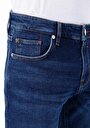 thumb-Afficher les détails de 041 Danny Pantalon Bleu Slim Leg Low Rise En  Slim Fit Homme