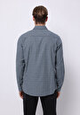 thumb-Afficher les détails de Chemise À Manches Longues Marine Regular Fit   Homme