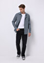 thumb-Afficher les détails de Chemise À Manches Longues Marine Regular Fit   Homme