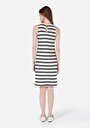 thumb-Afficher les détails de Robe Noir Regular Fit Manches Courtes   Femme