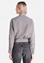 thumb-Afficher les détails de Chemise À Manches Longues Gris Regular Fit   Femme