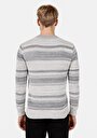 thumb-Afficher les détails de Pull Gris Regular Fit Manches Longues  Homme