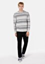 thumb-Afficher les détails de Pull Gris Regular Fit Manches Longues  Homme