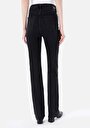 thumb-Afficher les détails de 797 Adel Pantalon Denim Flare High Rise En  Slim Fit Femme