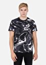 thumb-Afficher les détails de T-shirt À Manches Courtes Noir Regular Fit Batik Homme
