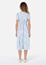 thumb-Afficher les détails de Robe Bleu Regular Fit    Femme