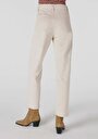 thumb-Afficher les détails de Pantalon Beige Wide Leg  En  Regular Fit Femme