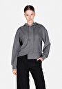 thumb-Afficher les détails de Pull-over Gris Regular Fit  Femme
