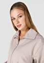 thumb-Afficher les détails de Veste De Blazer Beige Regular Fit   Femme