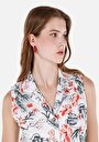 thumb-Afficher les détails de Robe Multicolou Regular Fit    Femme