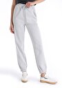 thumb-Afficher les détails de Pantalon De Survêtement Gris Regular Fit Femme