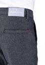 thumb-Afficher les détails de 073 Wils Pantalon Bleu Foncé Straight Leg Medium Rise En  Regular Fit Homme