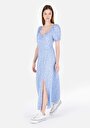 thumb-Afficher les détails de Robe Bleu Regular Fit    Femme