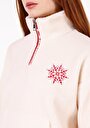 thumb-Afficher les détails de Pull-over Ecru Regular Fit  Femme