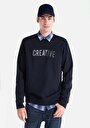 thumb-Afficher les détails de Pull-over Marine Regular Fit  Homme