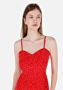 thumb-Afficher les détails de Robe Rouge Slim Fit    Femme